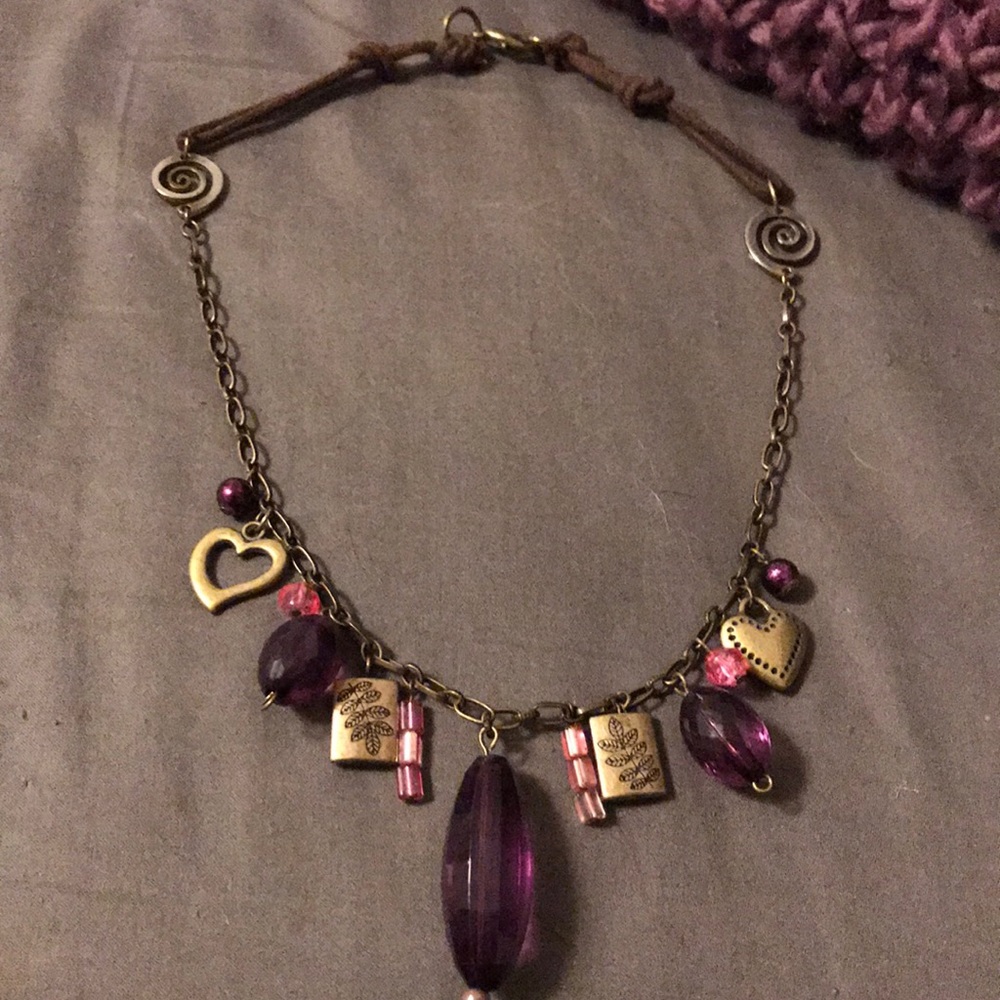 Handmade necklace and bracelet set
